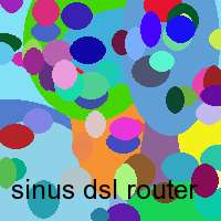 sinus dsl router